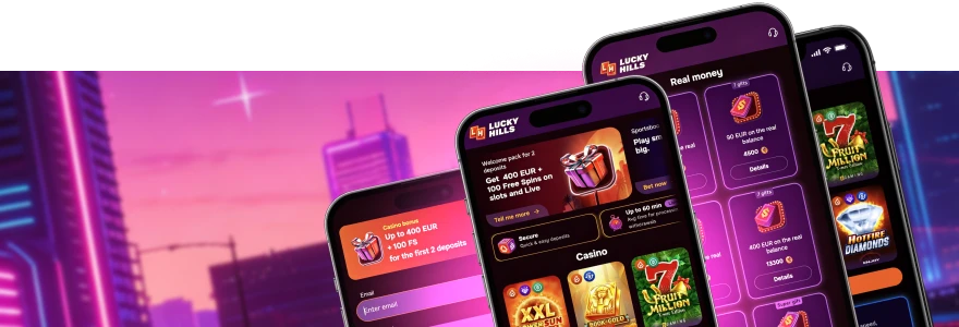 LuckyHills app problems